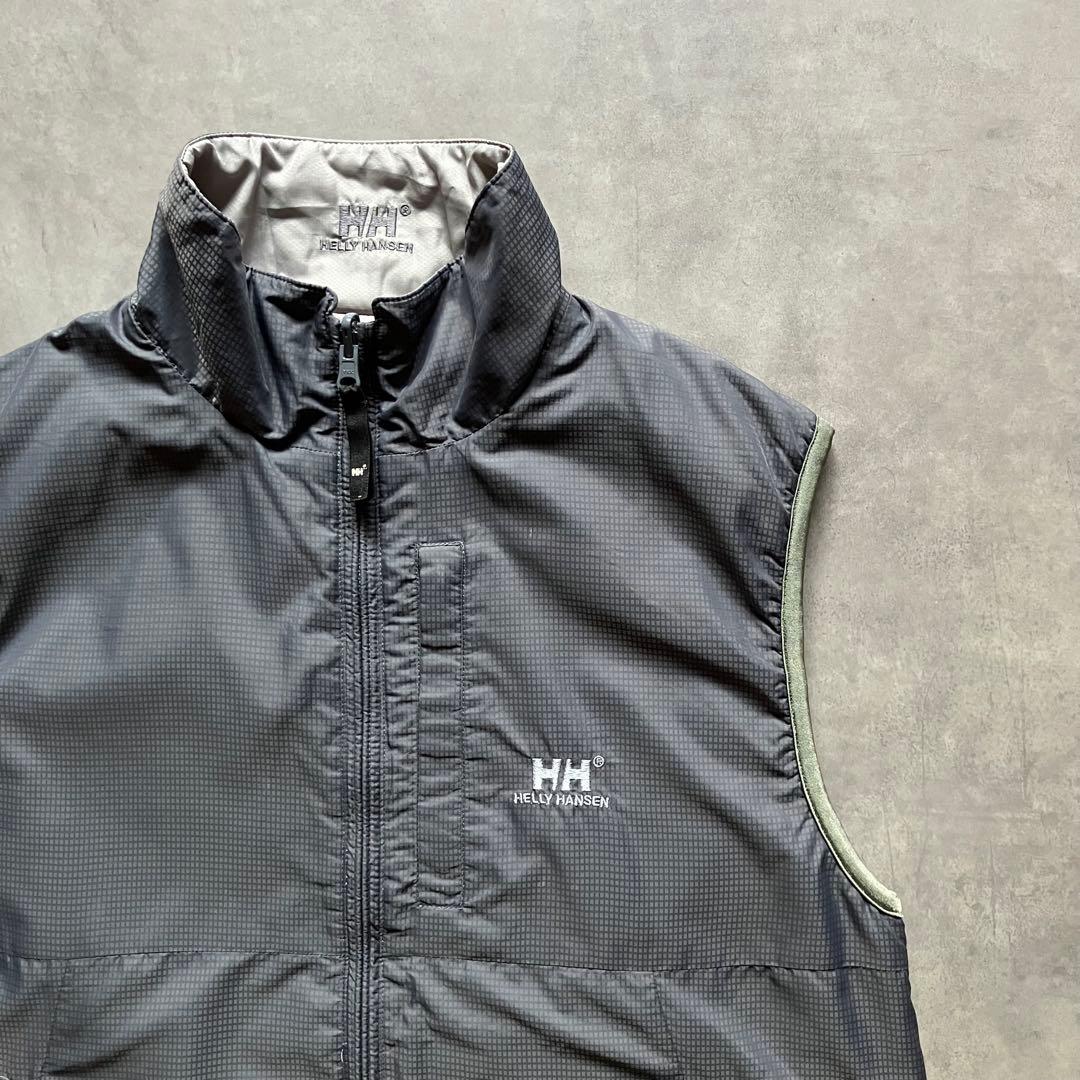 トップス 00s y2k HELLY HANSEN tech quilting vest