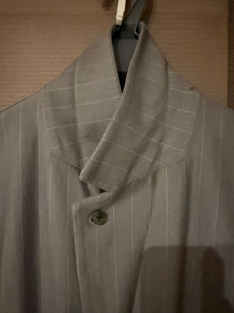 ジャケット・アウター KANEMASA PHIL. 36G Wool Stripe 1B Jacket