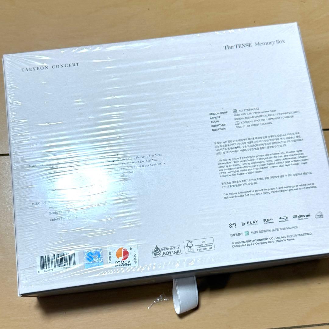 K-POP・アジア TAEYEON Concert The TENSE Memory Box