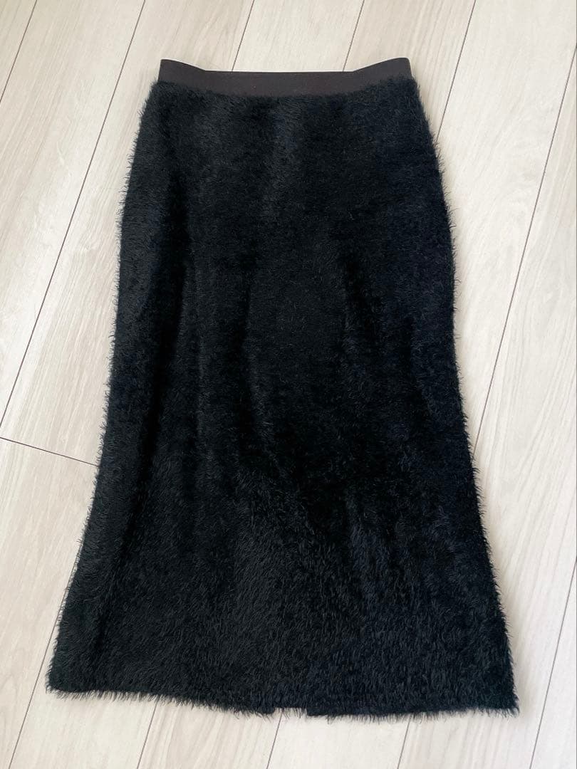 値下げ【Theory luxe】12月購入 シャギースカート 定価39600円
