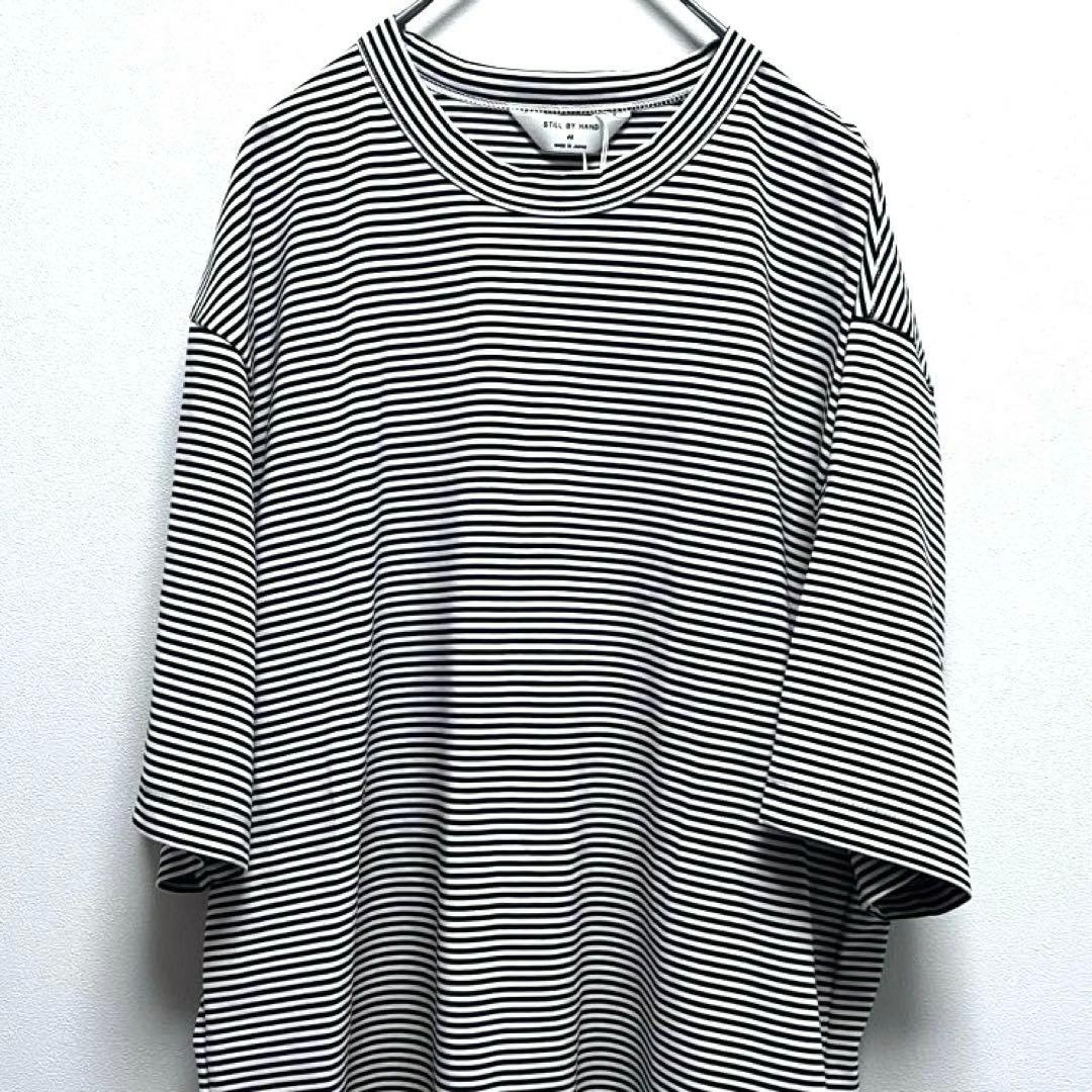 【flag】STILL BY HAND マイクロピッチ ボーダーT 46
