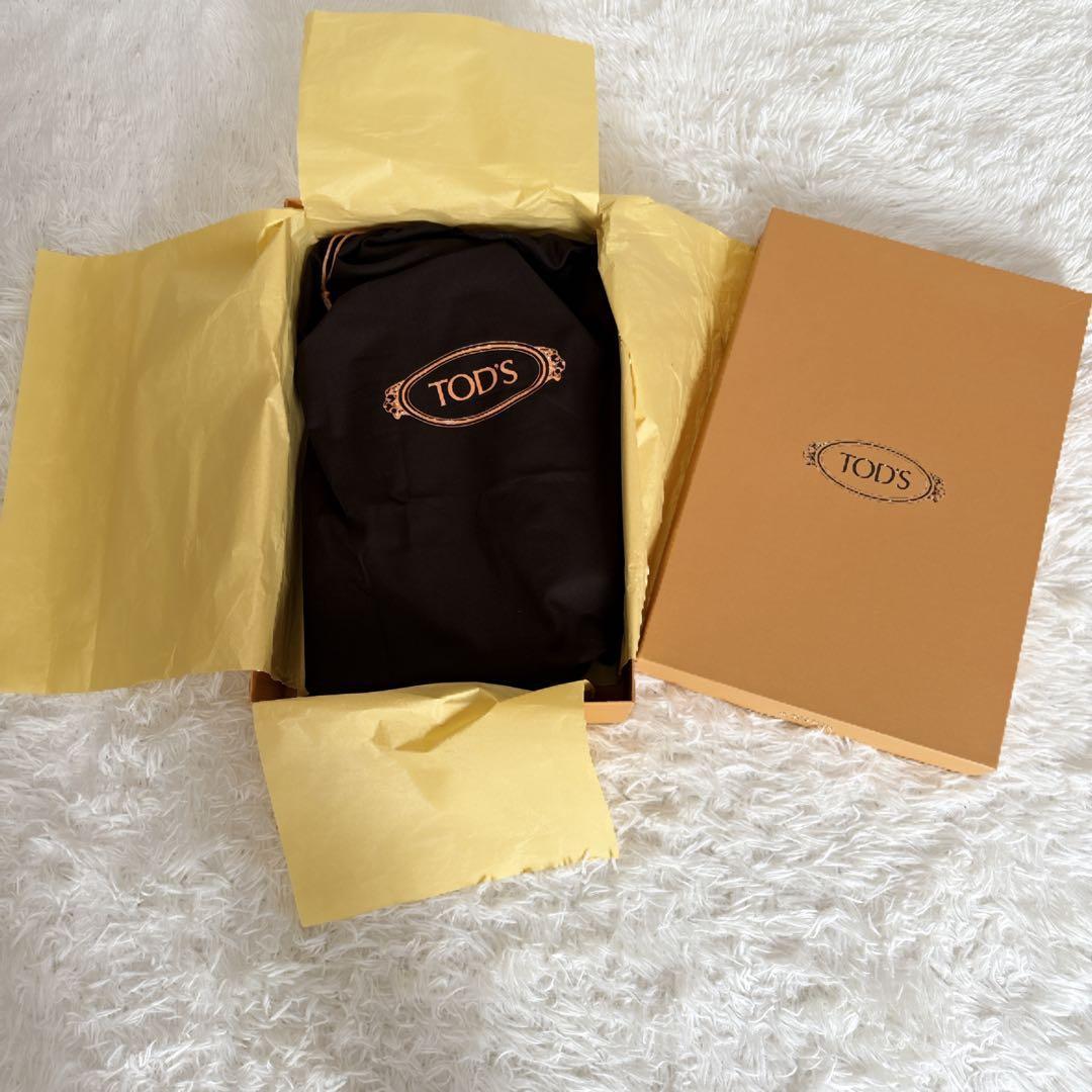 新品同様 ★TOD'S トッズ★ スエード レザー レースアップ ミドルブーツ