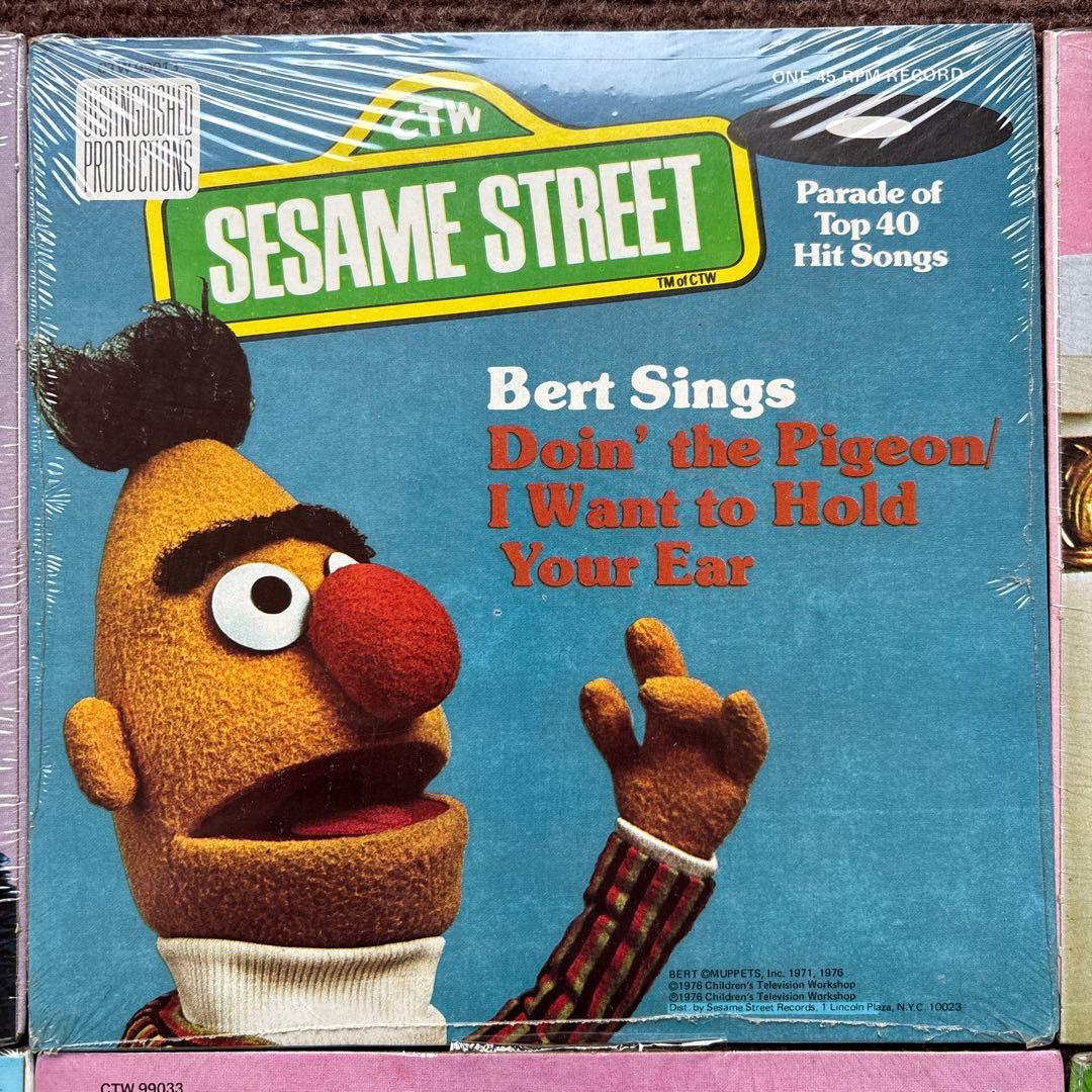 【未開封】セサミストリート SESAME STREET レコード 6枚セット