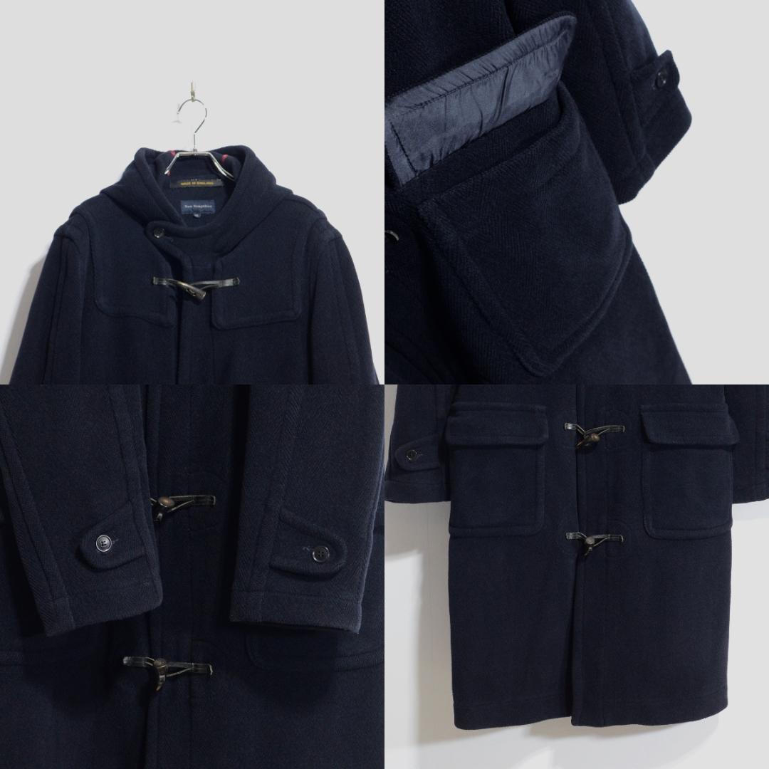 超極上品 ムーアブルック ダッフルコート Nハンプシャー ネイビー 40
