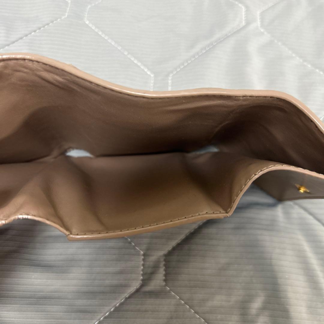 BOTTEGA VENETA カセット 三つ折りファスナーウォレット