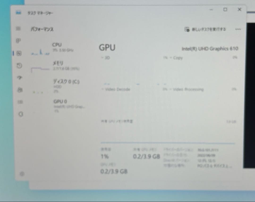 DELL vostro 3681 デスクトップパソコン