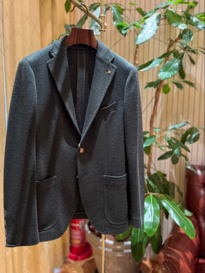 【かがみもち 様】TAGLIATORE×BEAMS ニット調2Bジャケット