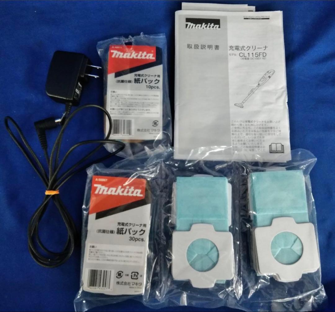 良品 Makita マキタ CL115FD レッド 充電式クリーナー_74