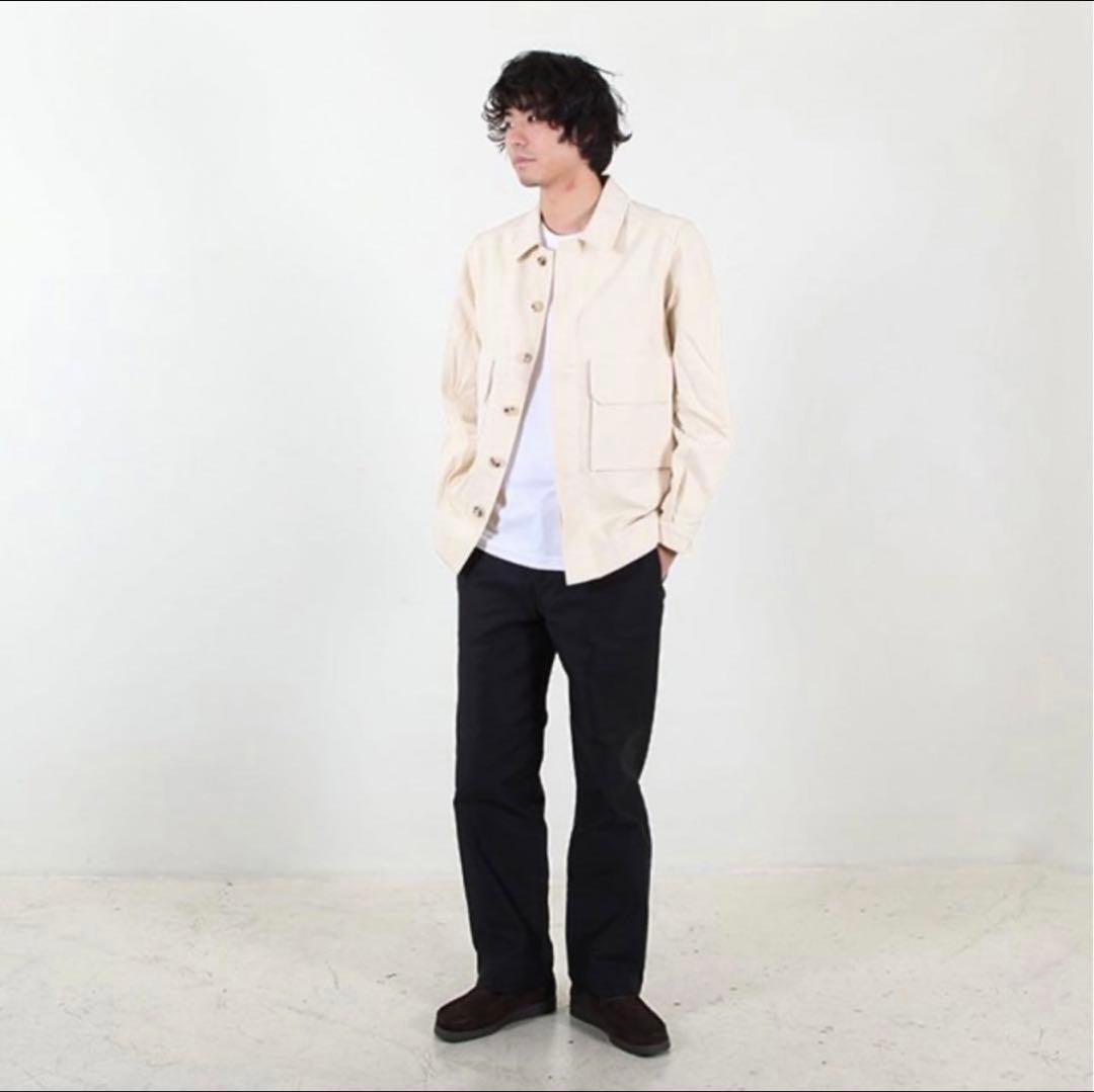 ジャケット・アウター STUDIO NICHOLSON WOOL TWILL BDU JACKET