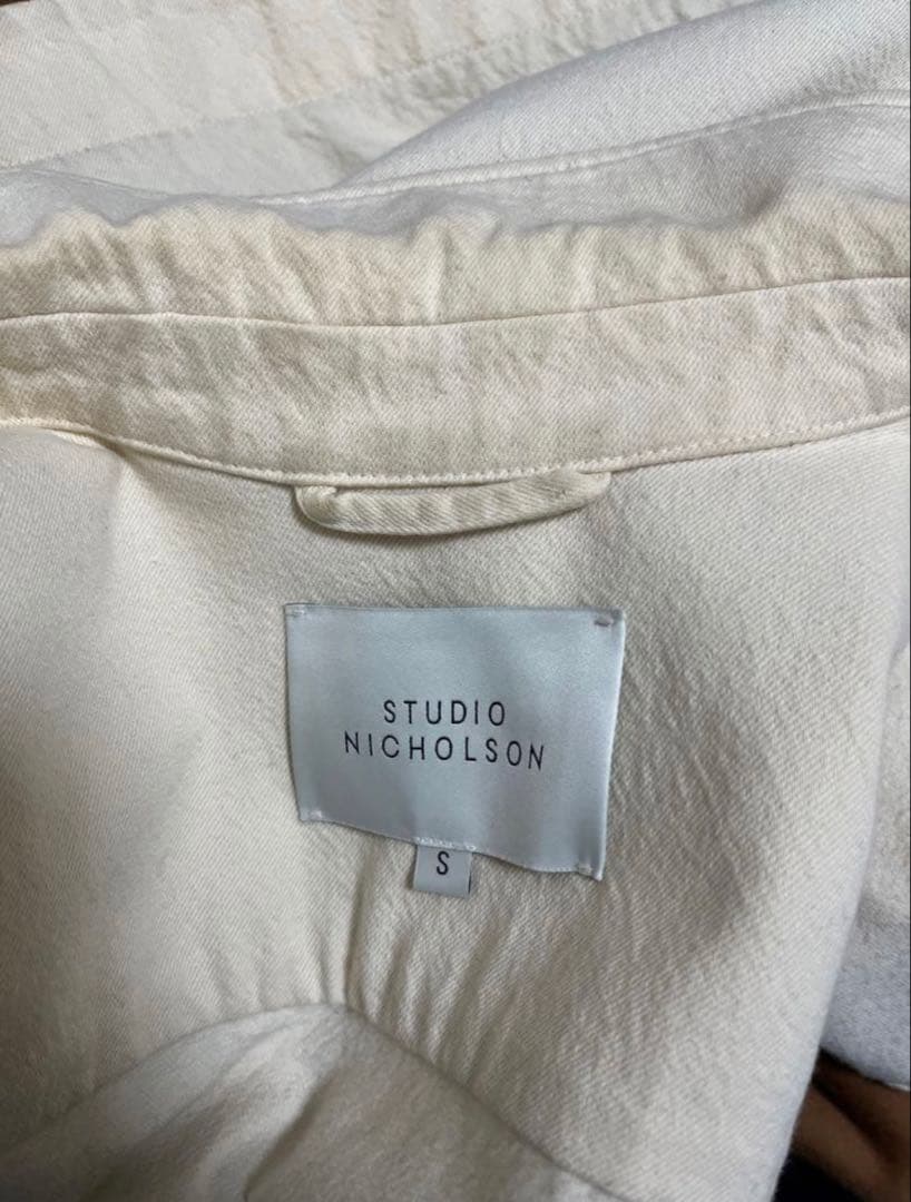 ジャケット・アウター STUDIO NICHOLSON WOOL TWILL BDU JACKET
