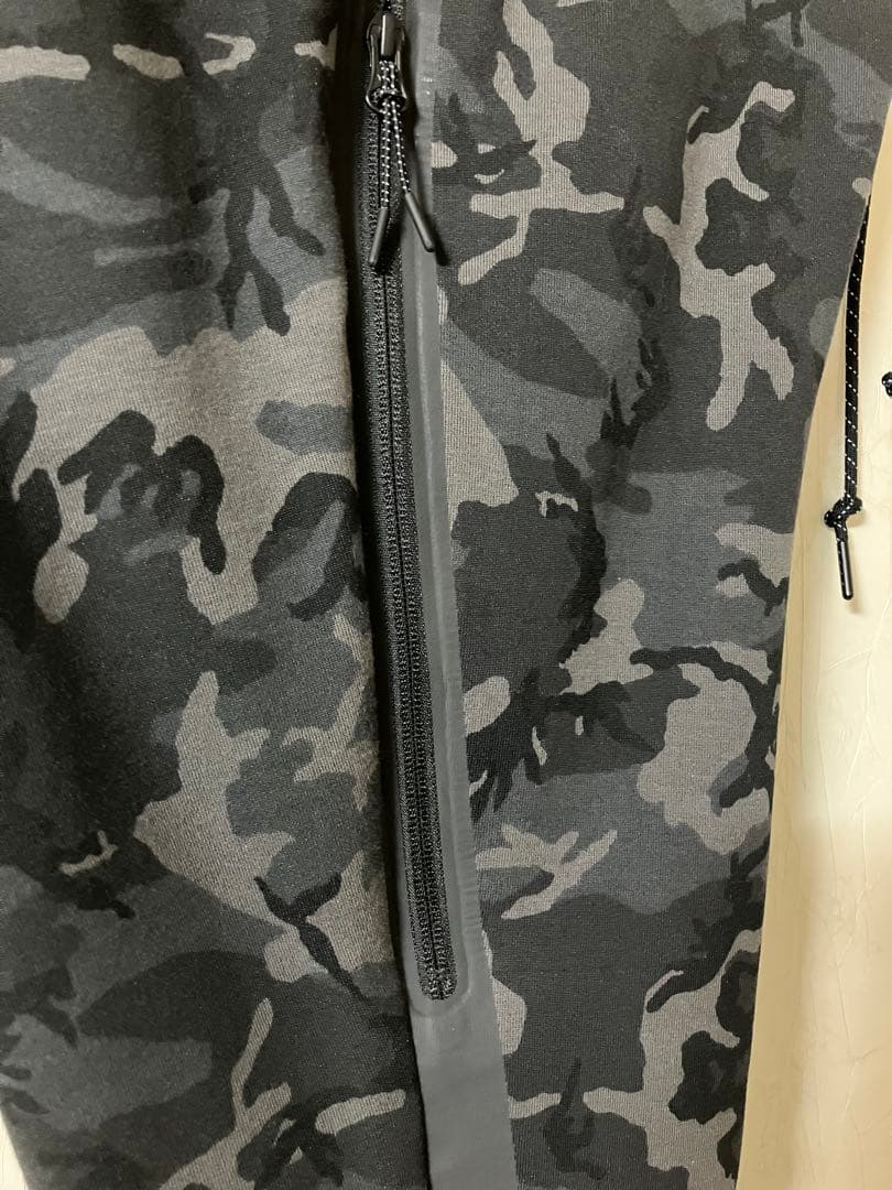 【未使用】初期赤タグ ナイキテックフリースパンツ カモフラ メンズS