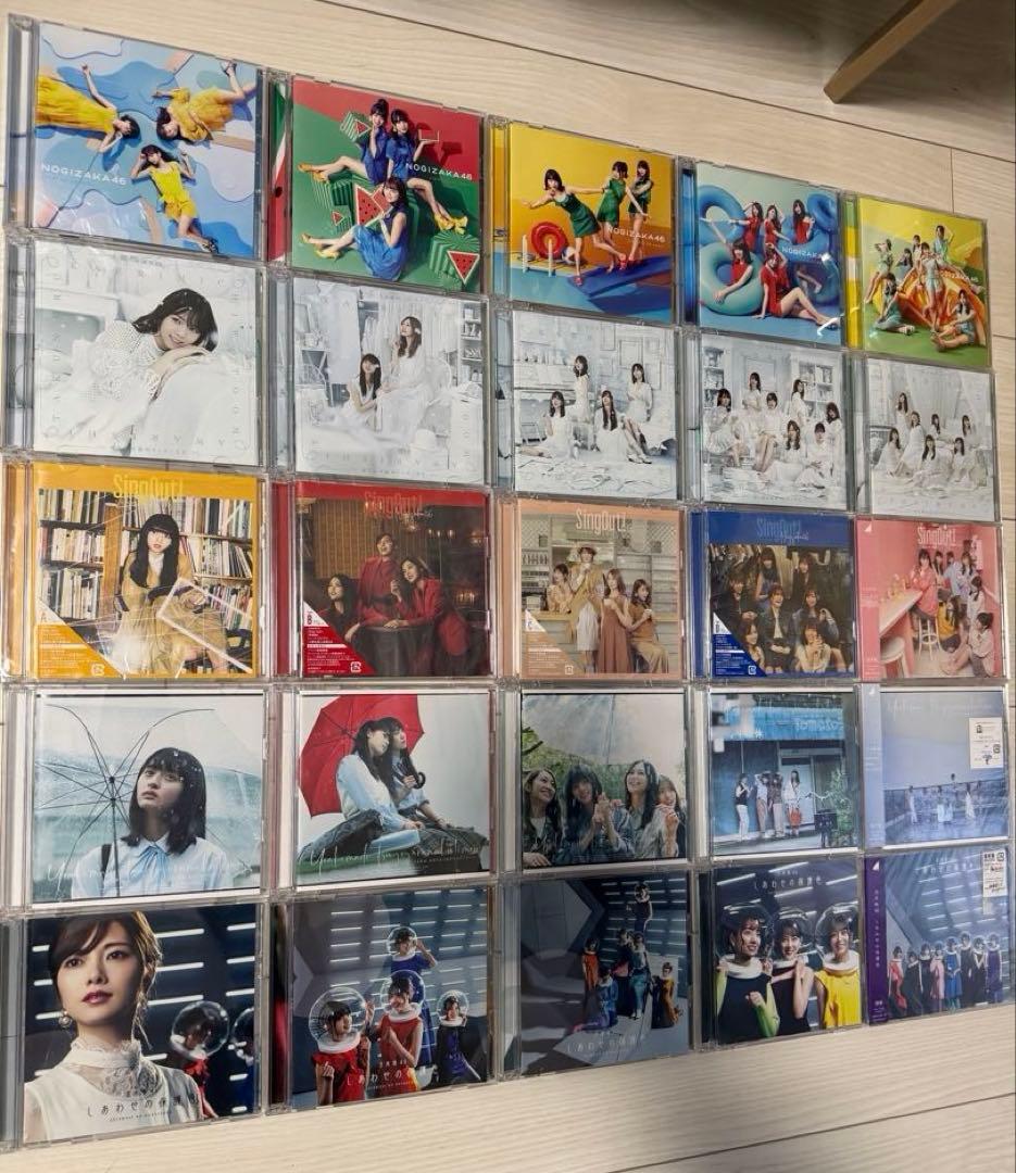 乃木坂46 シングルCD 1st〜36th 全タイプセット（生写真、応募券なし）