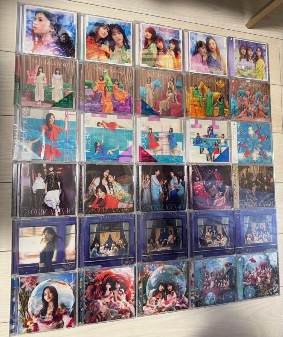 乃木坂46 シングルCD 1st〜36th 全タイプセット（生写真、応募券なし）