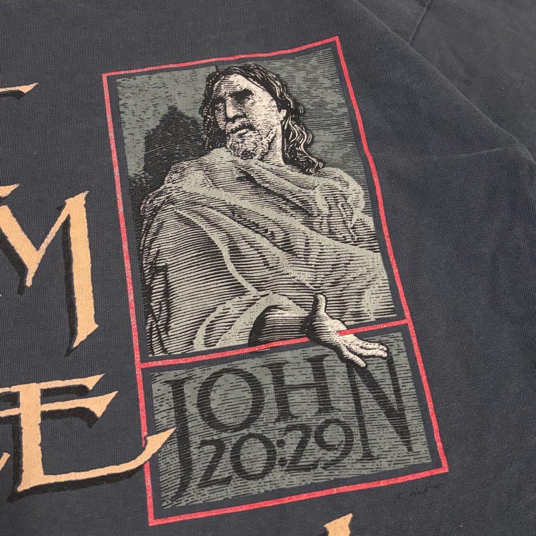 レア　90s JESUS ジーザス tシャツ ヴィンテージ キリスト　アート