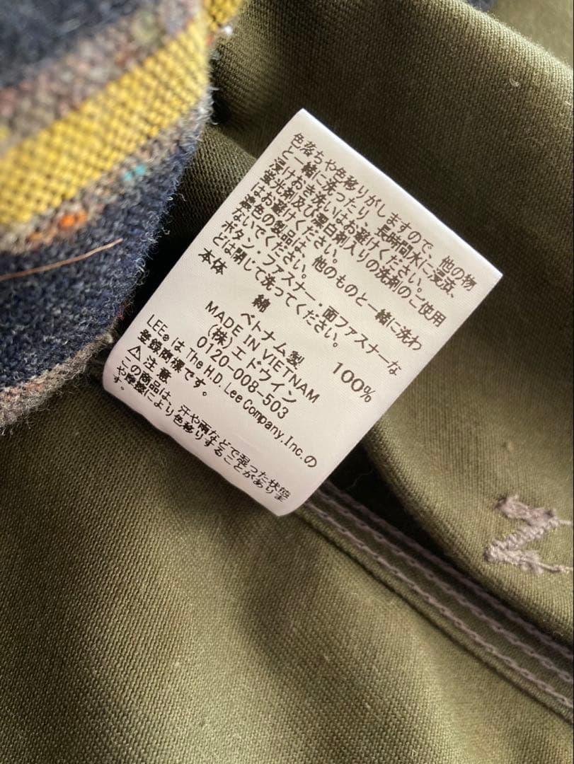 Lee カバーオール　ブランケットライナー 付