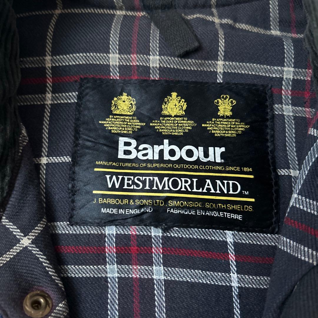 Barbour バブアー　ベスト　90s オイルド　3ワラント