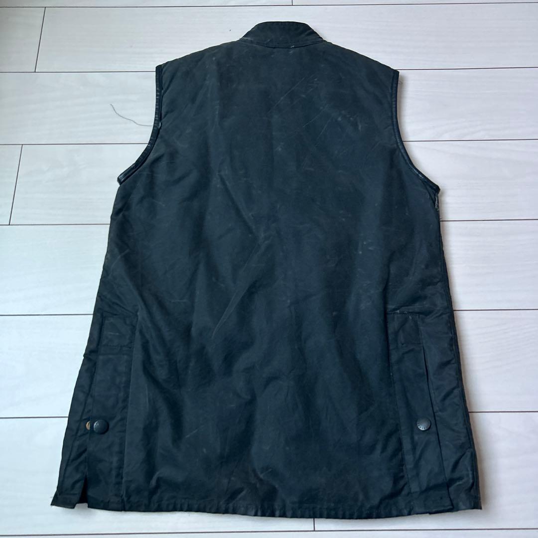 Barbour バブアー　ベスト　90s オイルド　3ワラント