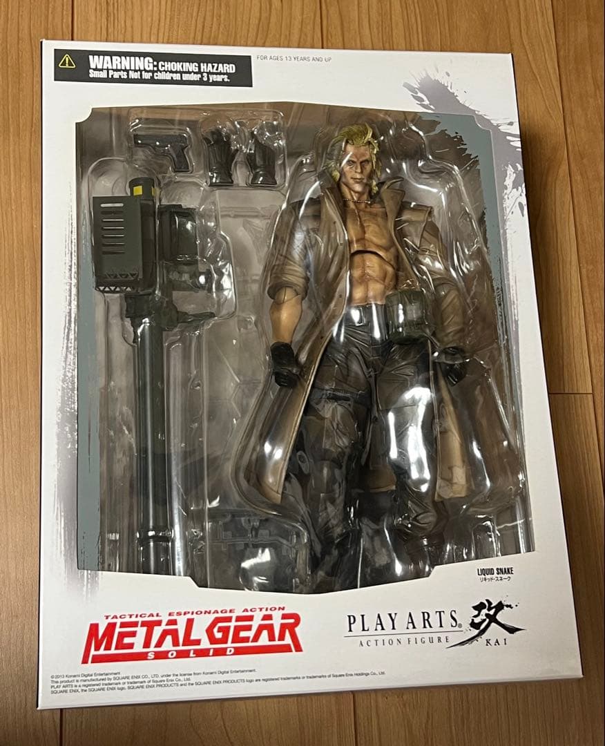 L GEAR SOLID PLAY ARTS 改 リキッド スネーク