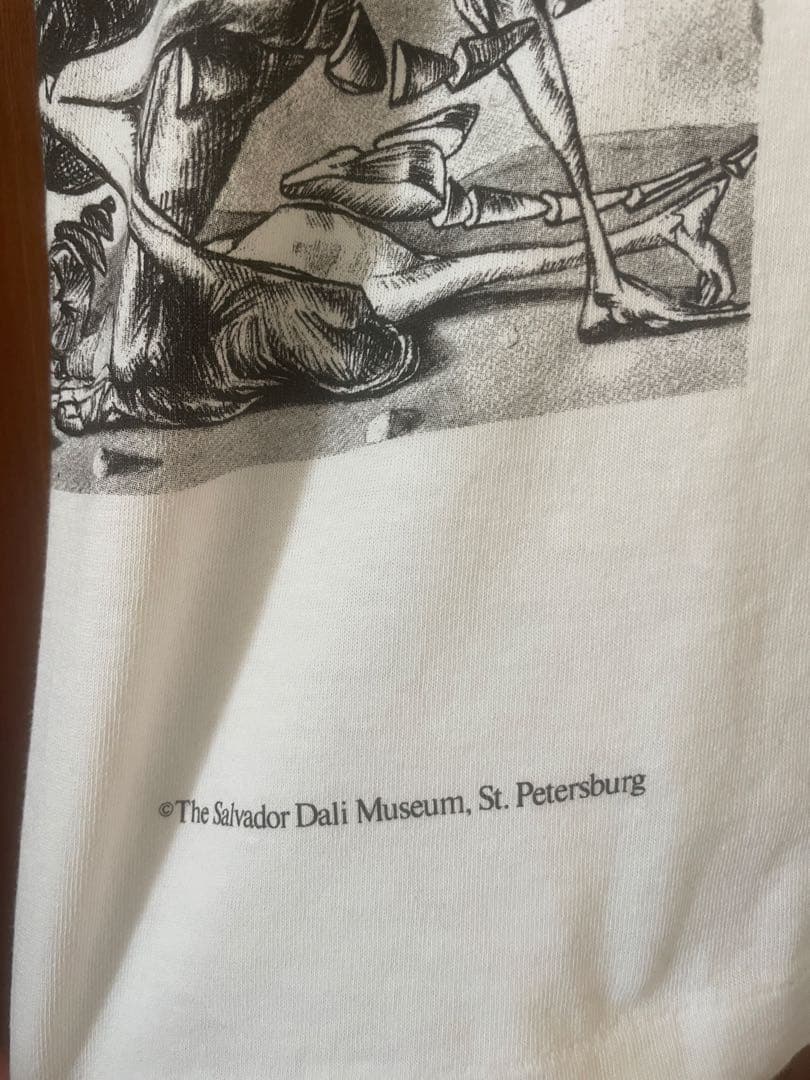 90s サルバドール•ダリ　総柄Tシャツ デッドストック　L USA製ビンテージ