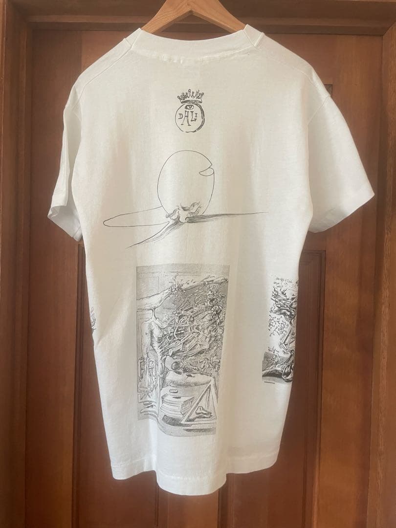 90s サルバドール•ダリ　総柄Tシャツ デッドストック　L USA製ビンテージ