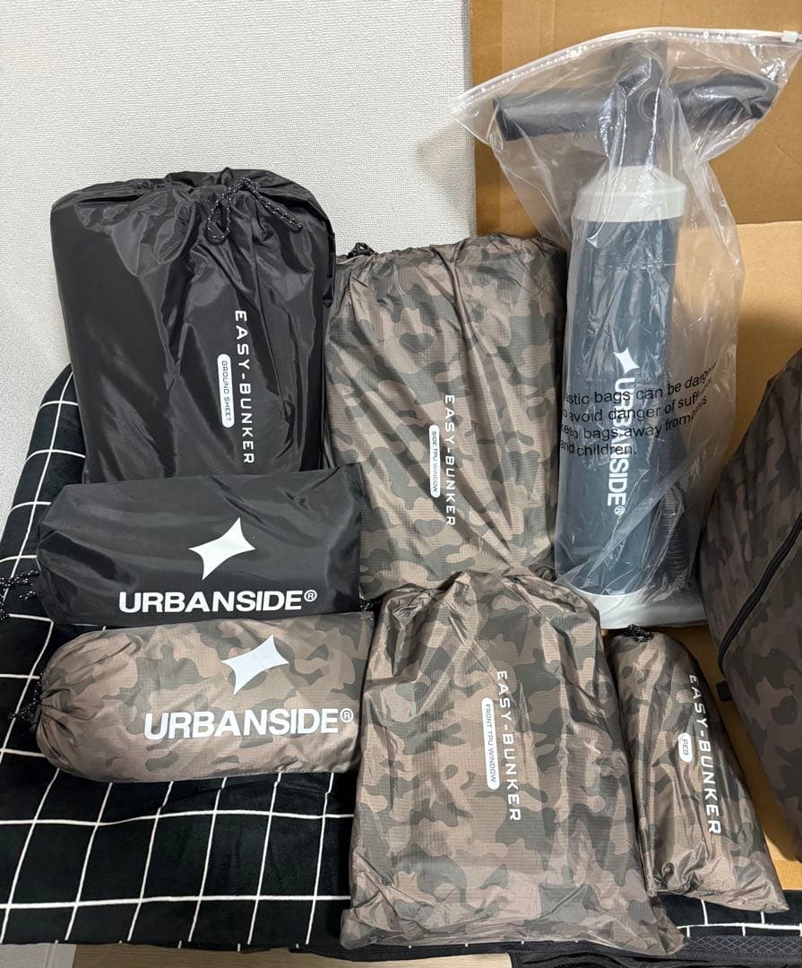 ハ*チ様 【限定】URBANSIDE EASY BUNKER エアーテント フル