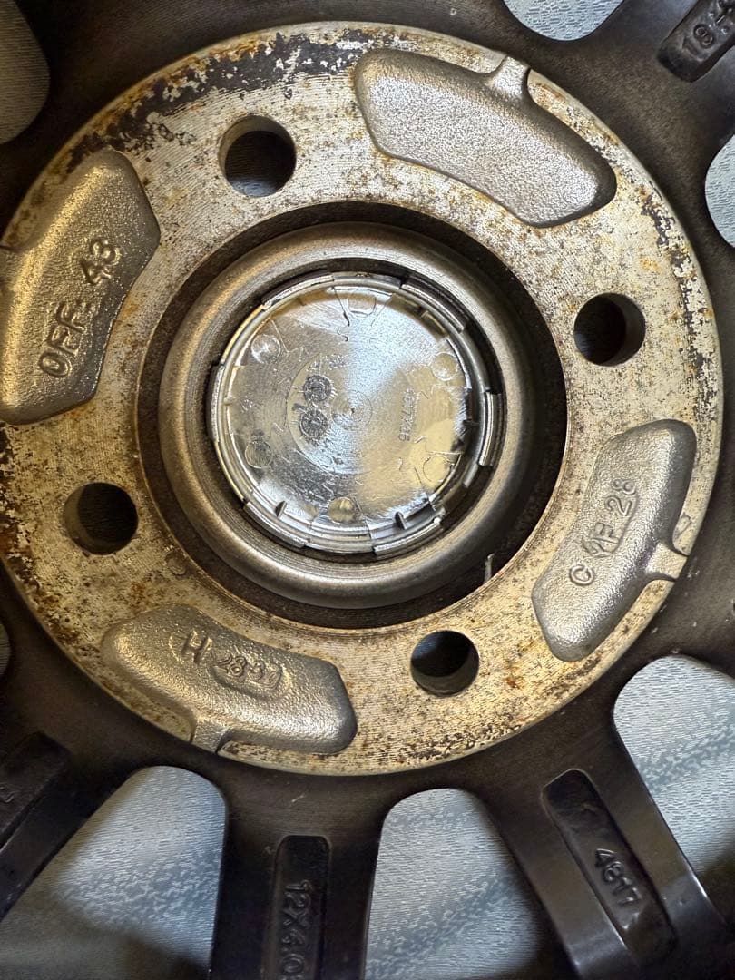 145/80R12 アルみホイール4本セット OPEN COUNTRY
