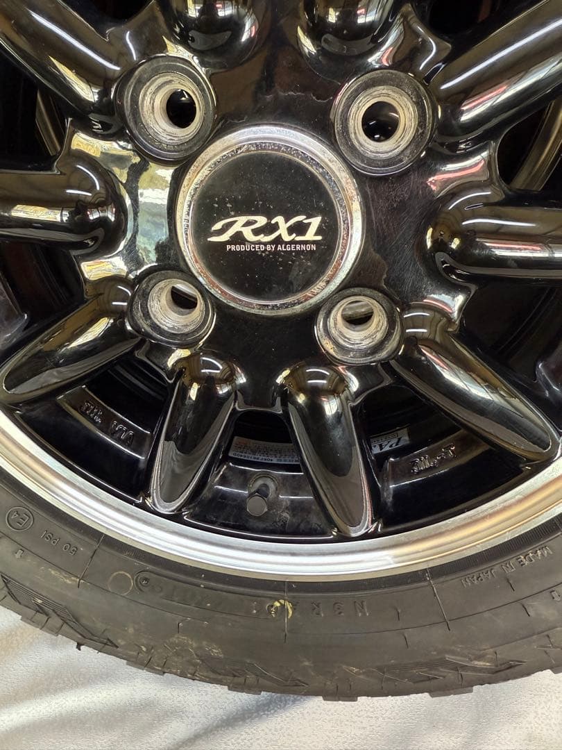 145/80R12 アルみホイール4本セット OPEN COUNTRY