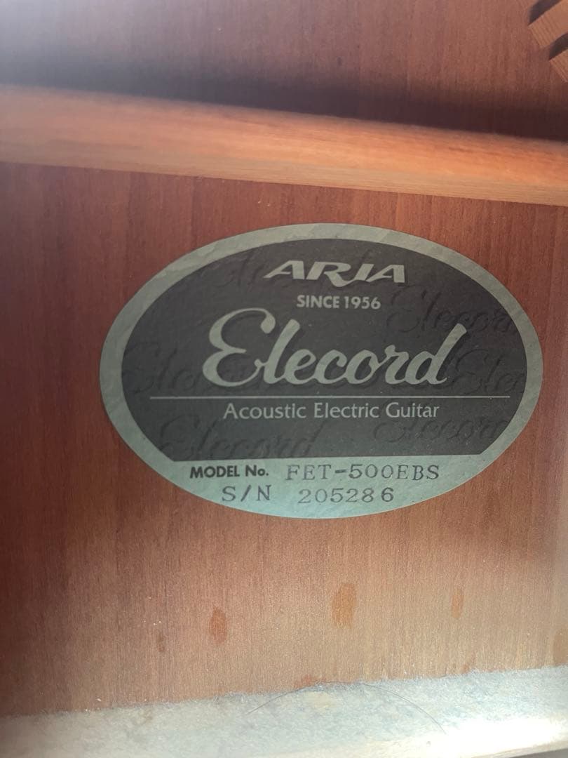 Aria アコースティックギター ERT-500TBS