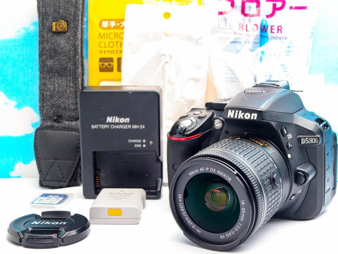 ニコン Nikon D5300⭐️WIFI機能搭載！⭐️一眼レフ⭐️おまけ多数