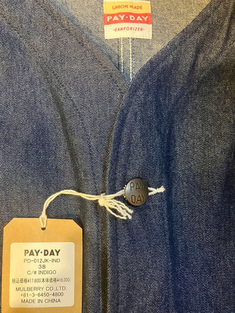 【新品】PAYDAY ペイデイ エンジニアジャケット 38 PD-012