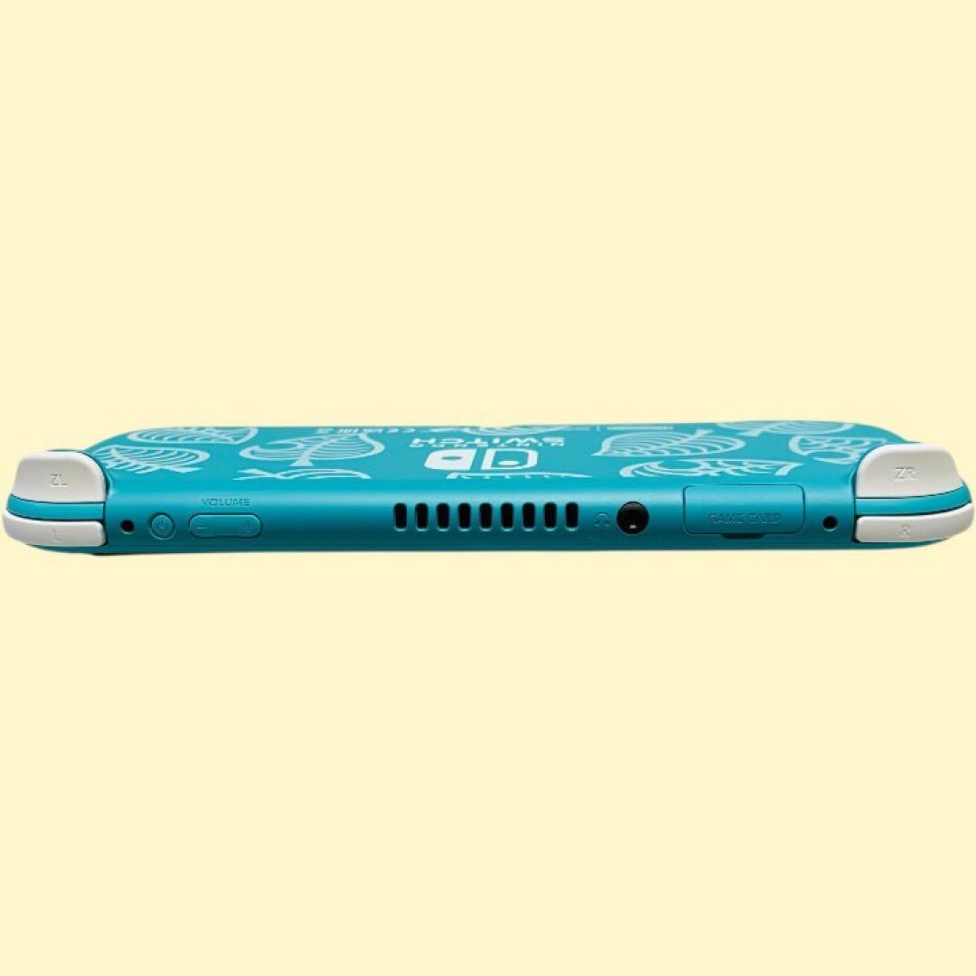 【ほぼ未使用品】Nintendo Switch Lite ターコイズ あつ森