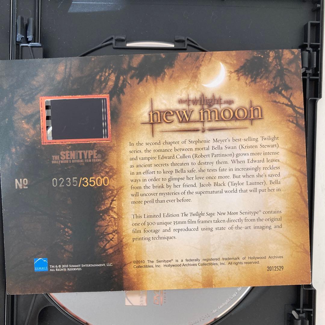 【限定】0235/3500 senitype付 DVD new moon