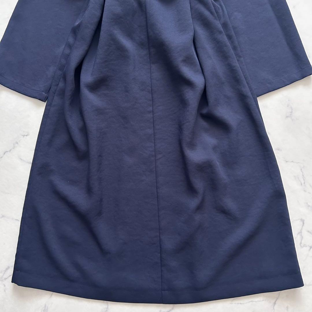 L’ESSAGE 24SS DULFニュアンスコート ロングコート ベルト付