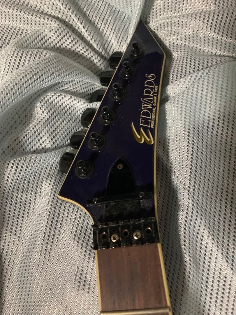 ジャンク品 Edwards E-C-98V 千聖モデル エレキギター