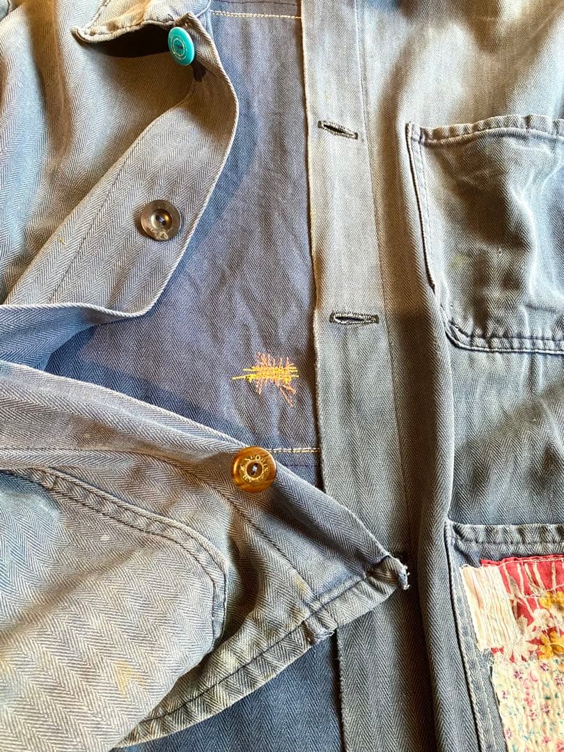 ジャケット・アウター Vintage 40s 60s french antique remake