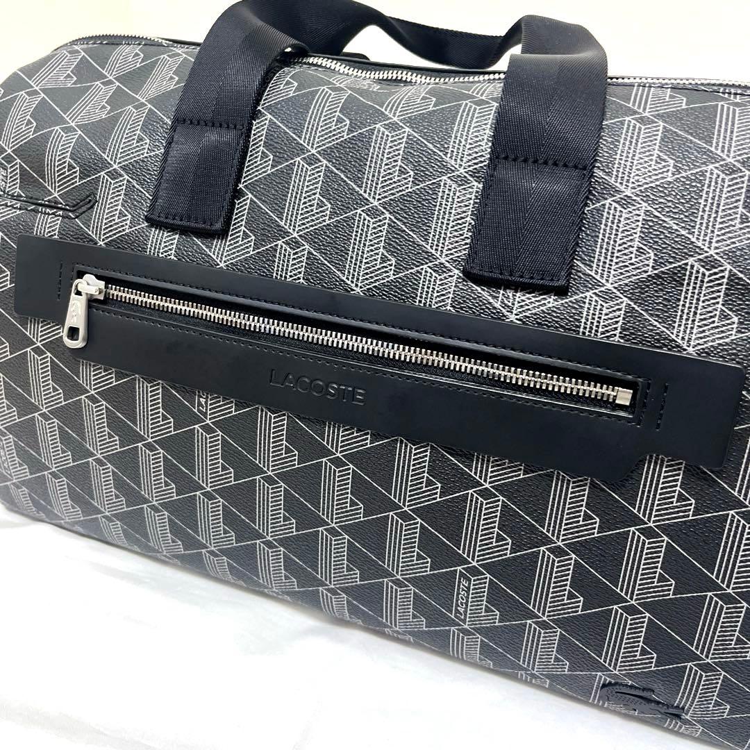 【極美品】LACOSTE ボストンショルダーバッグ　2way