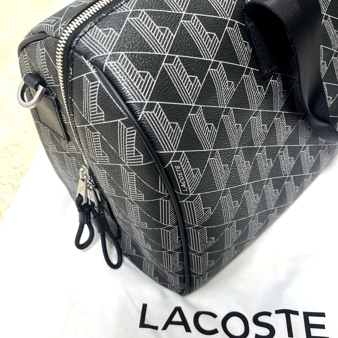 【極美品】LACOSTE ボストンショルダーバッグ　2way