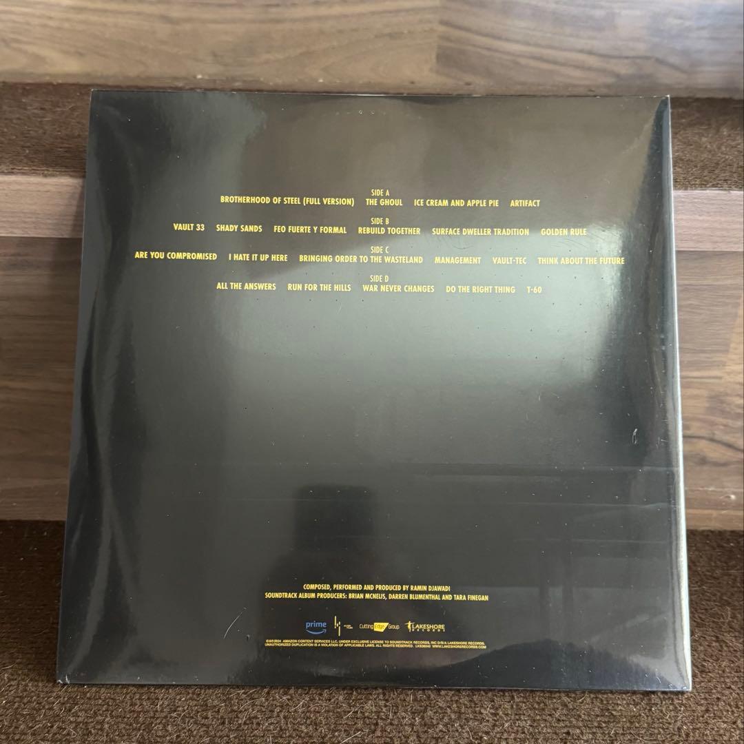 Fallout サントラ 2LP 黄/青カラー盤 新品未開封