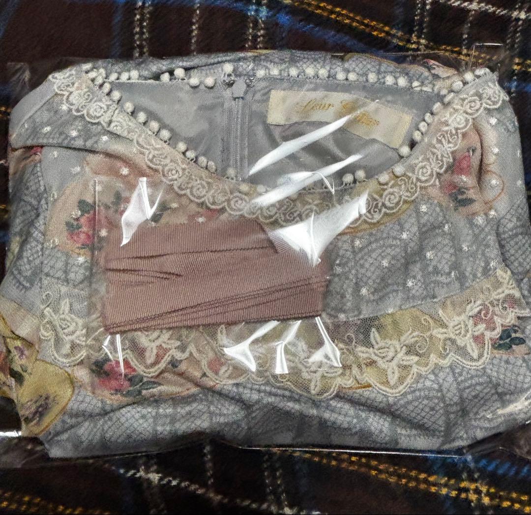 ルルゲッタ Leur Getter Floral Teacupワンピース