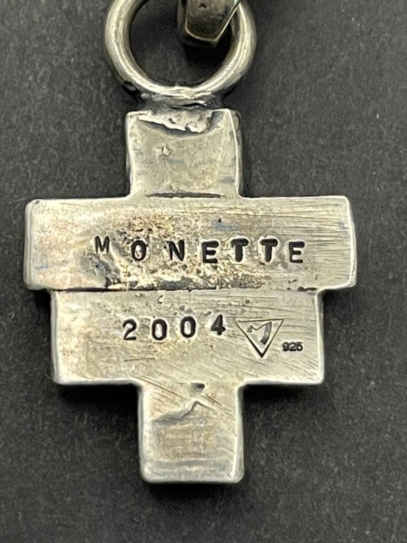 希少！MONETTE モネット　大型ペンダントトップ　シルバー925