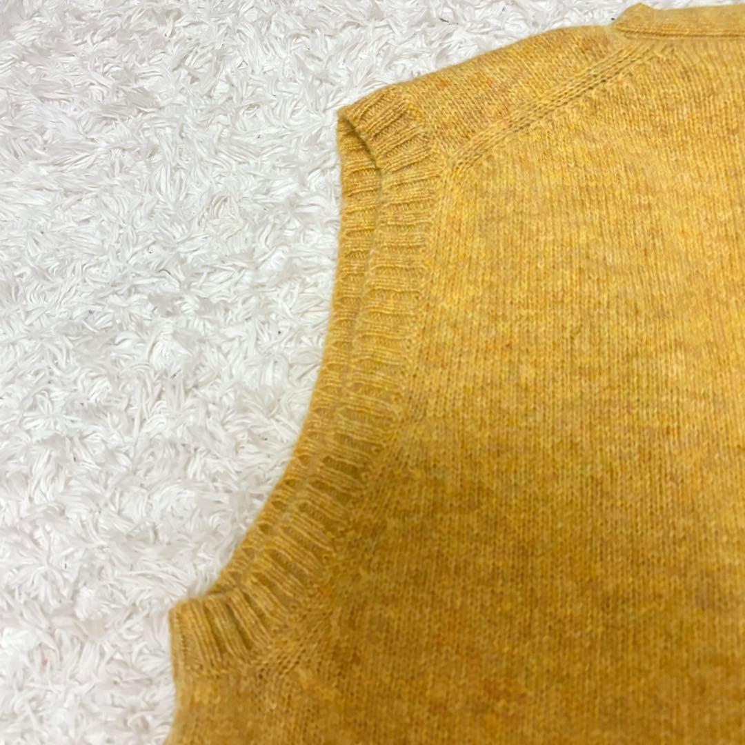 BROOKS BROTHERS シェットランドベストセーター Sスコットランド製