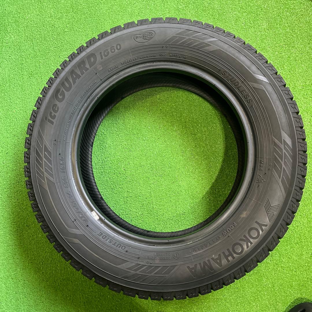 S Refain仙台 165/70R14 ヨコハマ iG60 送料込み