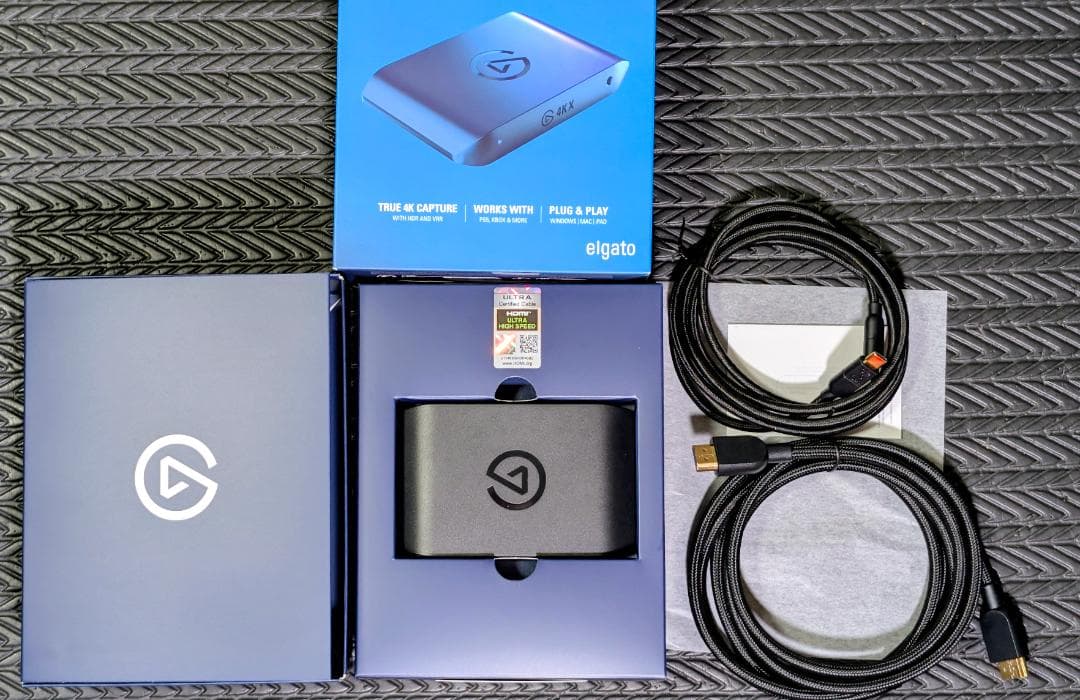 【未使用品】Elgato 4K X ビデオキャプチャー
