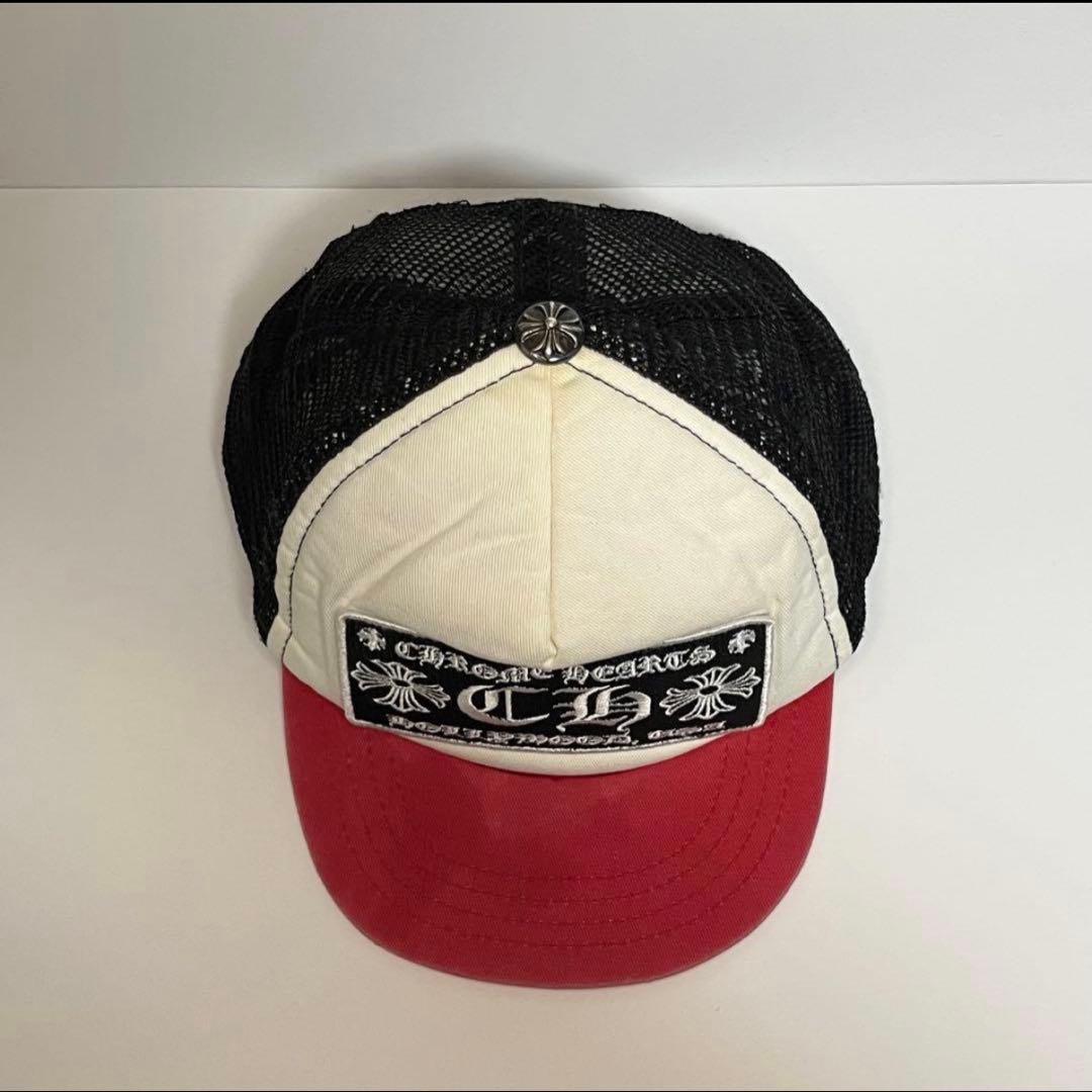 Chrome Hearts ベースボールキャップ ボロ　ブラック