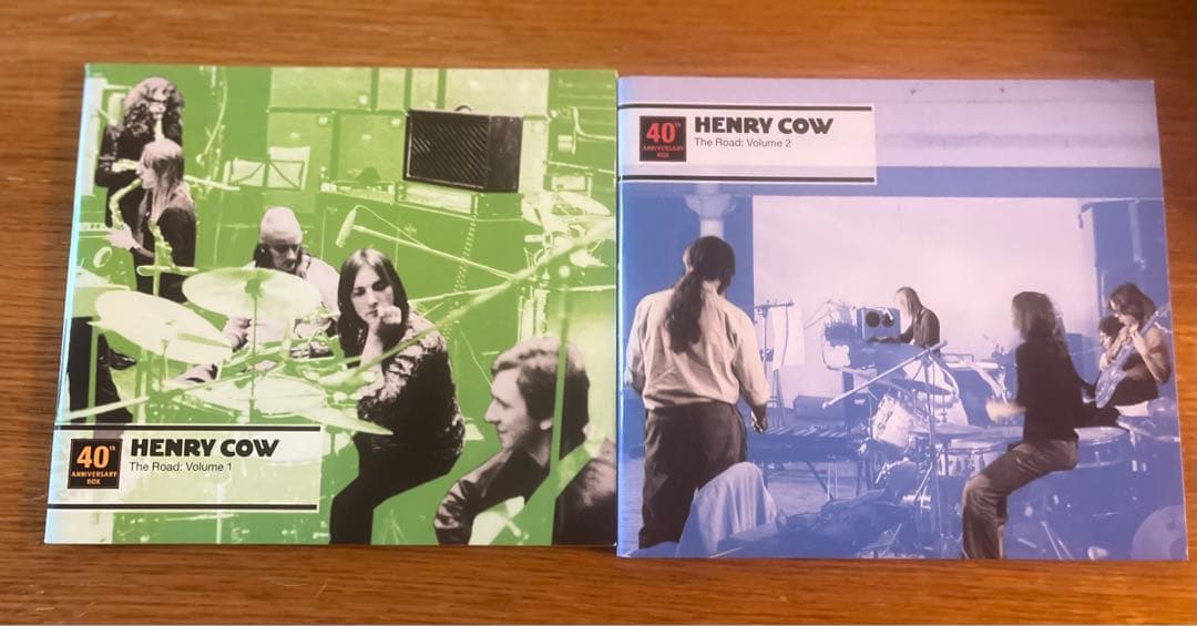 洋楽 40th anniversary  BOX HENRY COW