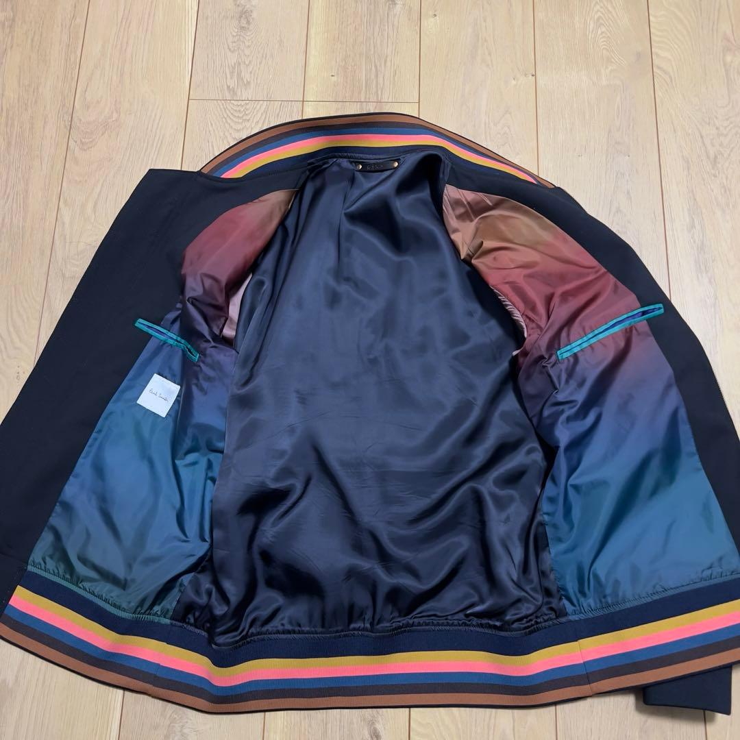 PaulSmith 刺繍ブルゾン ma-1