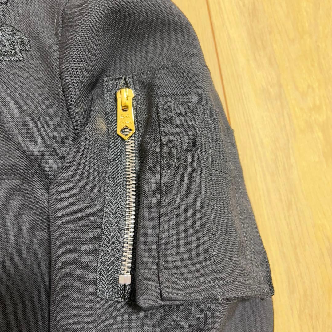 PaulSmith 刺繍ブルゾン ma-1