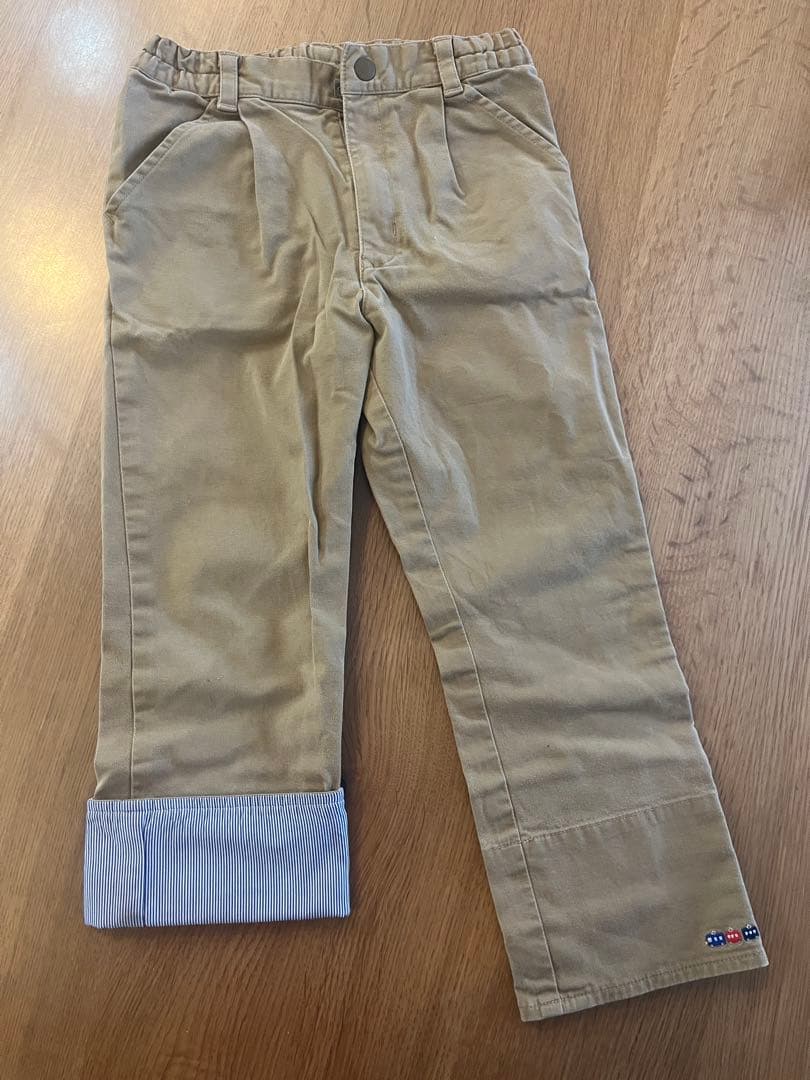 ファミリア120 キッズ服セット（長袖4点、パンツ3点）