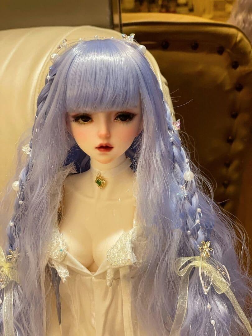 U25 BJD 1/3 人形 ドール　用ウィッグ カツラ 耐熱 ハンドメイド