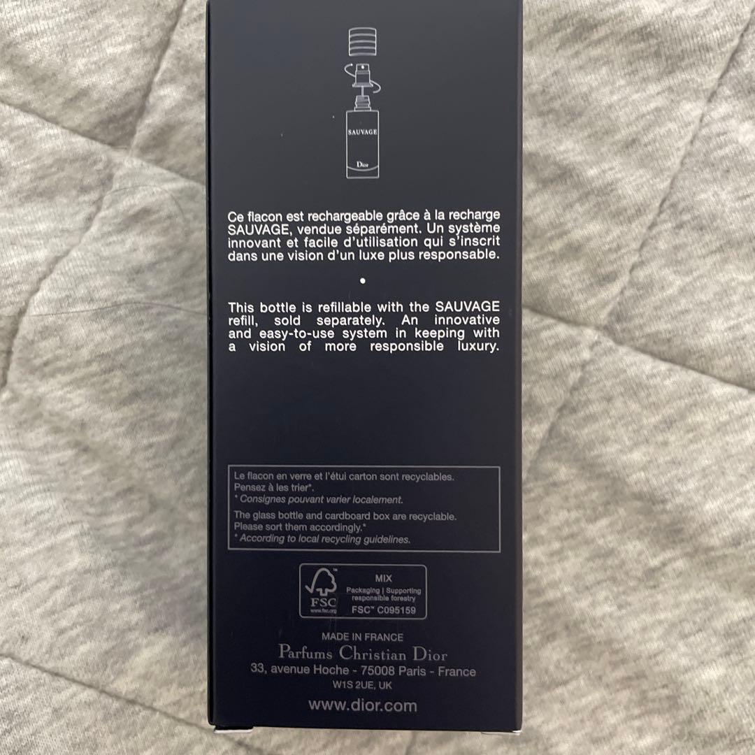 Dior Sauvage 香水 男性用 30ml